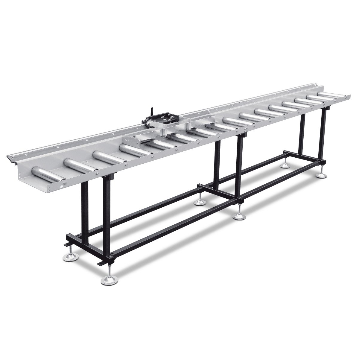 Rollen- und Messbahnsystem Metallkraft MRB Standard BKF 400 mm / 6 m