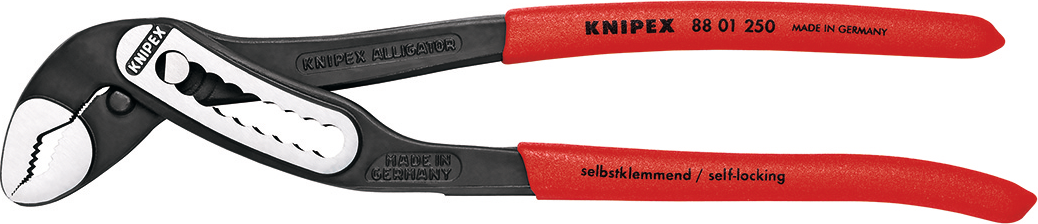 Knipex Wasserpumpenzange Alligator® für Rohre bis Ø 70 mm L 300 mm
