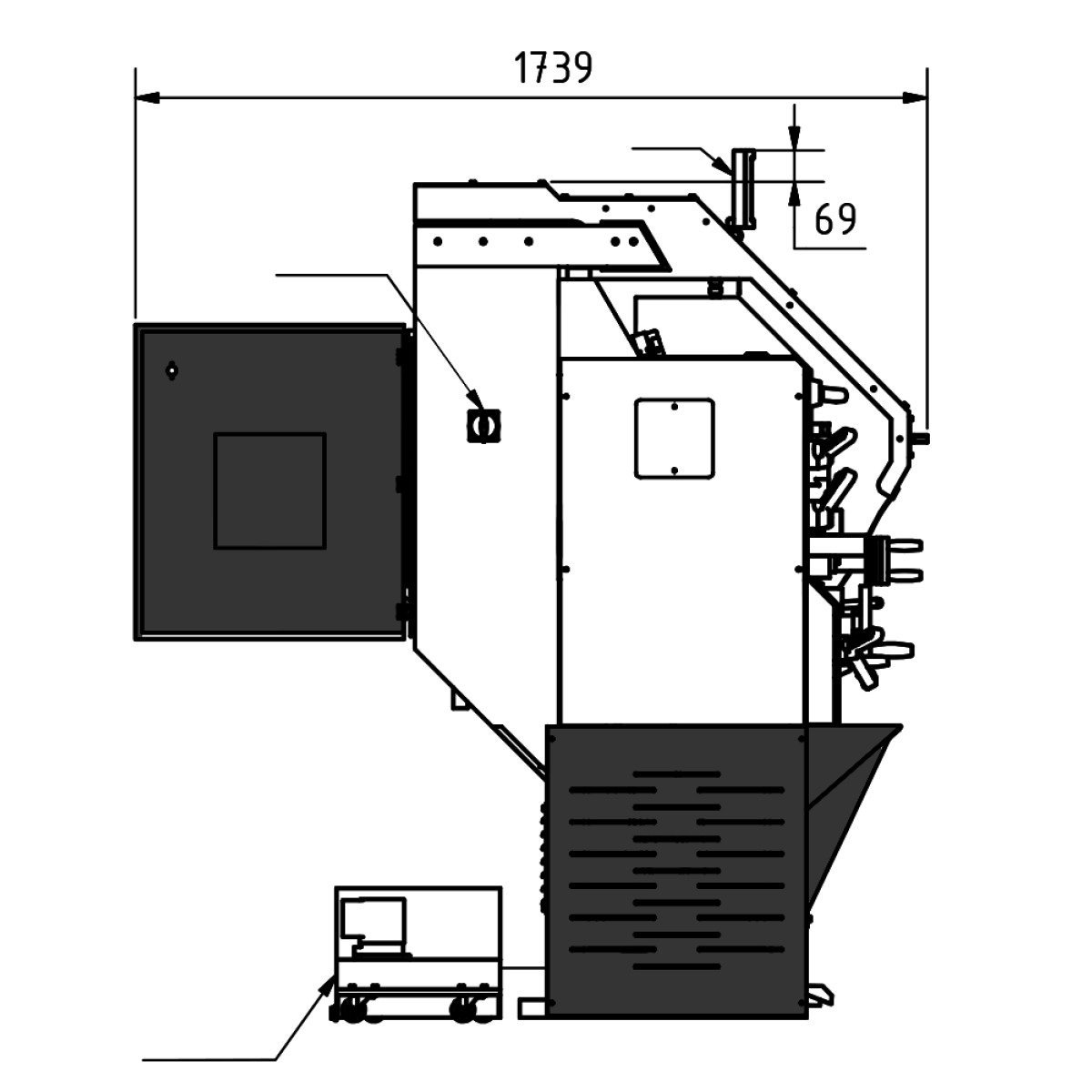 Präzisions-Leit- und Zugspindeldrehmaschine Optimum OPTIturn TX 6222V