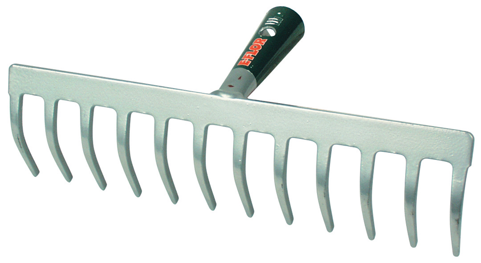 Gartenrechen ohne Stiel 12 Zinken B270mm Gartenrechen ohne Stiel 12 Zinken B270mm