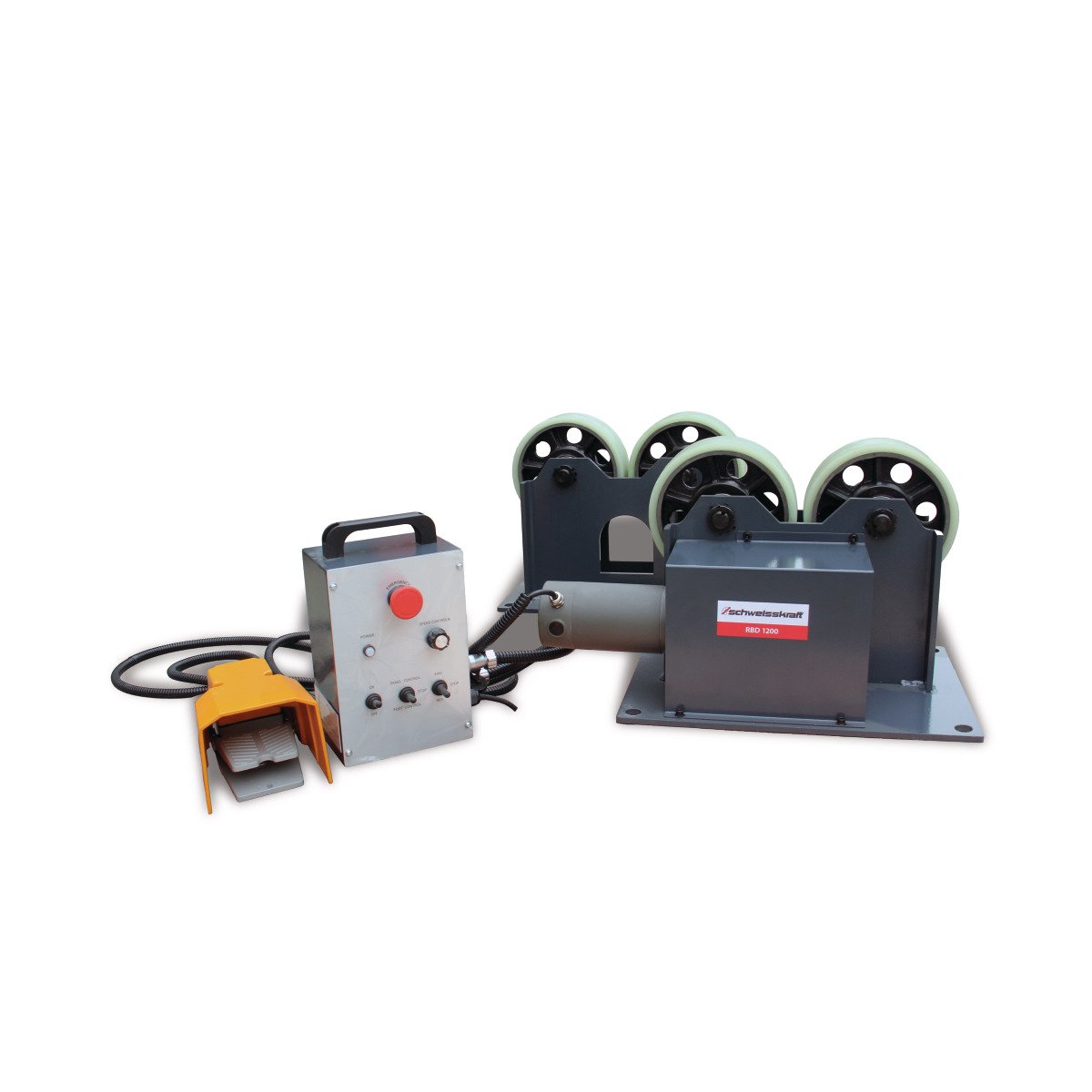 Rollenbockdrehvorrichtung Schweisskraft RBD 1200