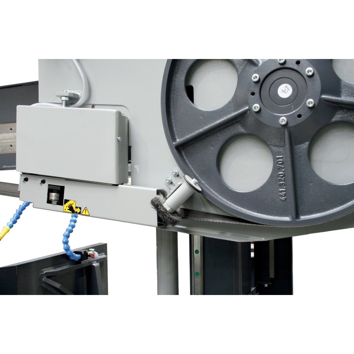 Vollautomatische Zwei-Säulen-Horizontal-Metallbandsäge Metallkraft HMBS 340 CNC-DG-X