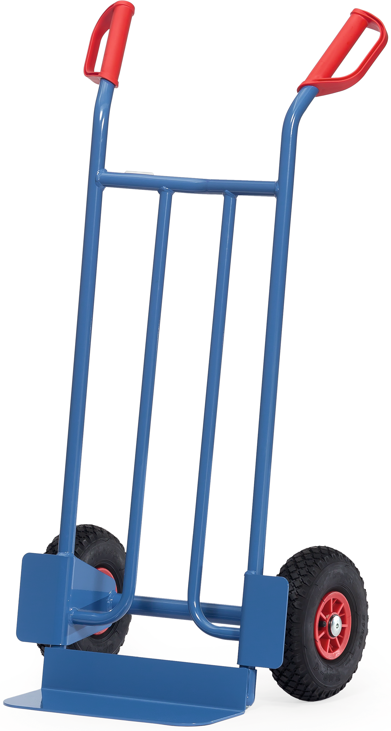 Stahlrohrkarre 250 kg mit kleiner Schaufel 400x150mm Vollgummi