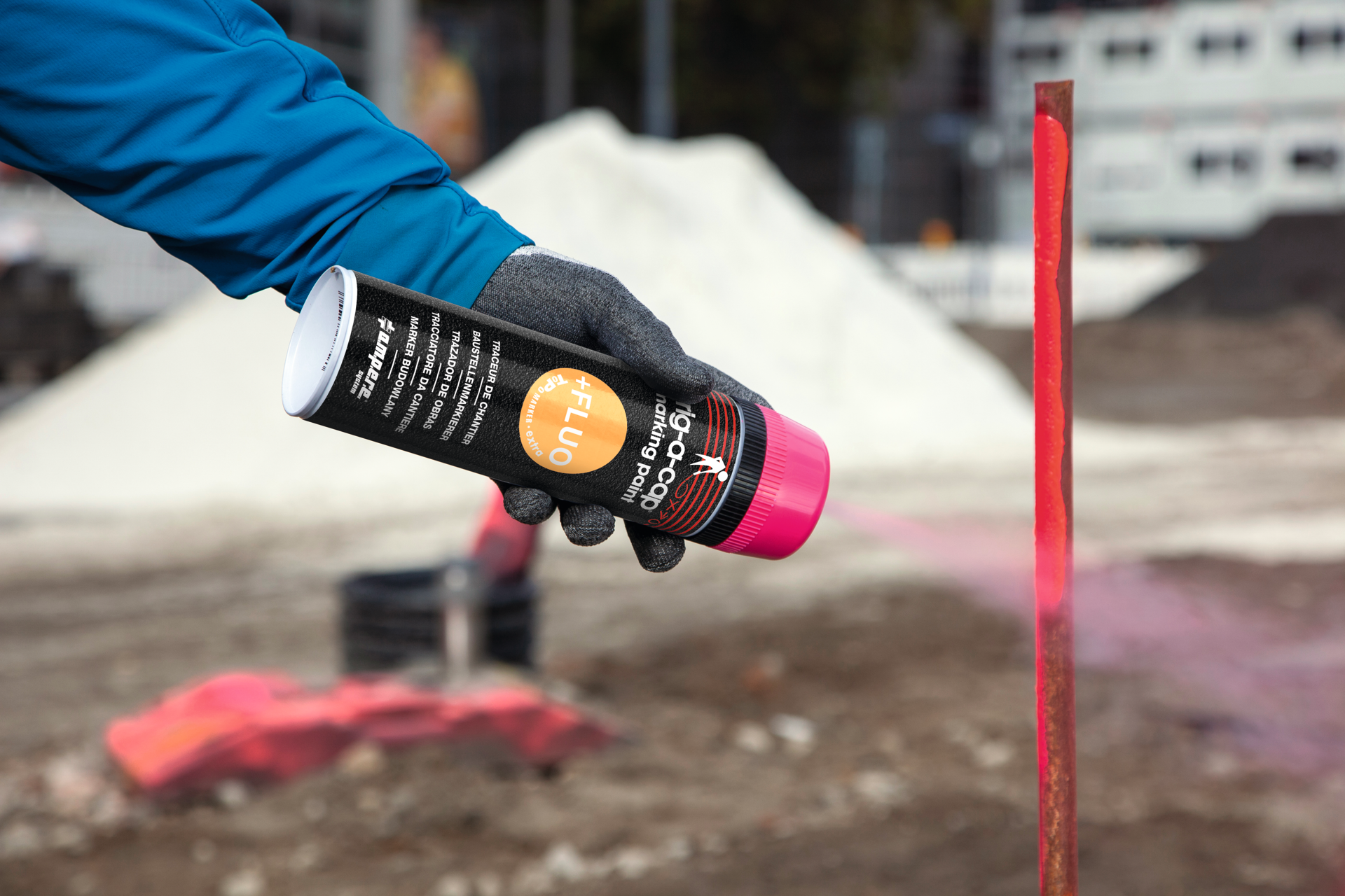 Markierungsspray "Trig-a-Cap extra®" 0,5l weiß
