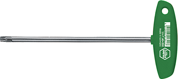 Stiftschlüssel TORX® mit Quergriff GL132mm T27 L100mm