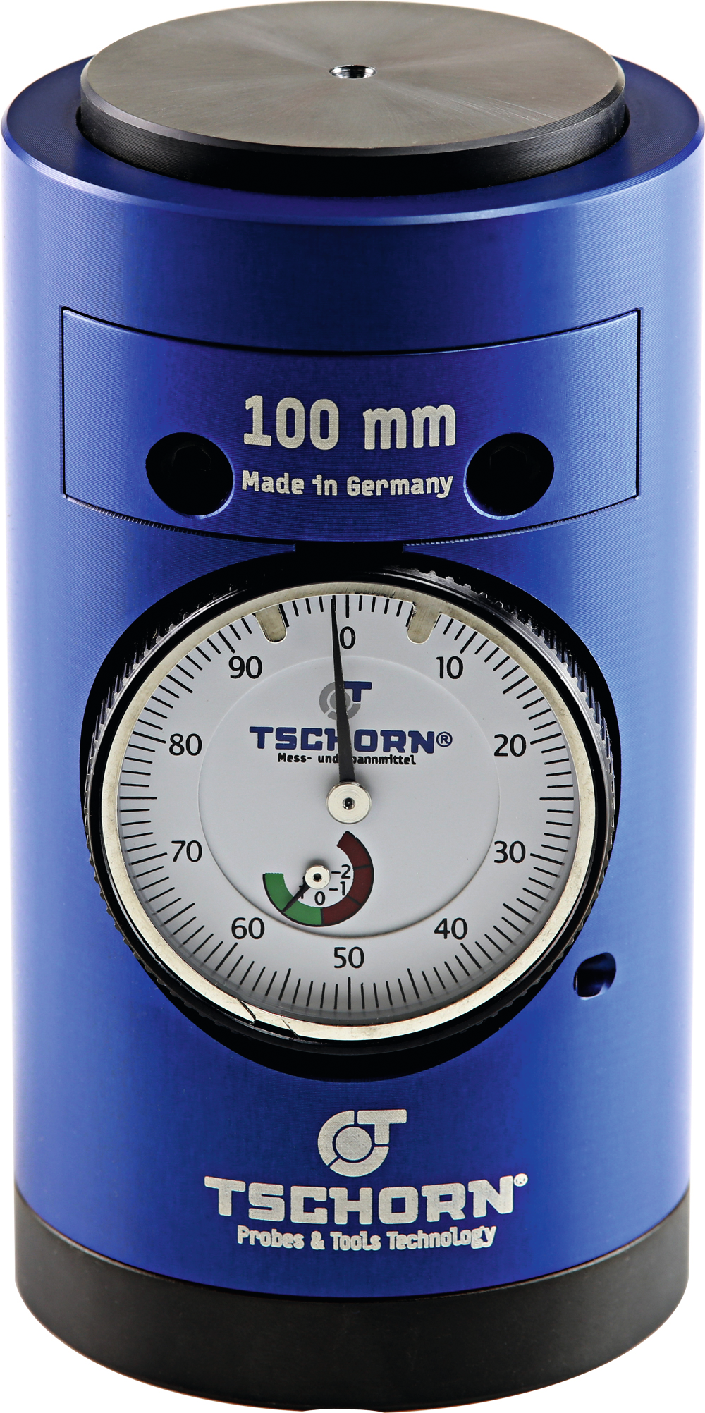 Null-Einstellgerät mechanisch Gehäusehöhe 50,000mm D65mm Abl.0,01mm mit Werkszert.