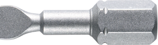 Wiha Bit 1/4" Schlitz L 70 mm Schneidenstärke 0,5 mm Schneiden-B 3 mm