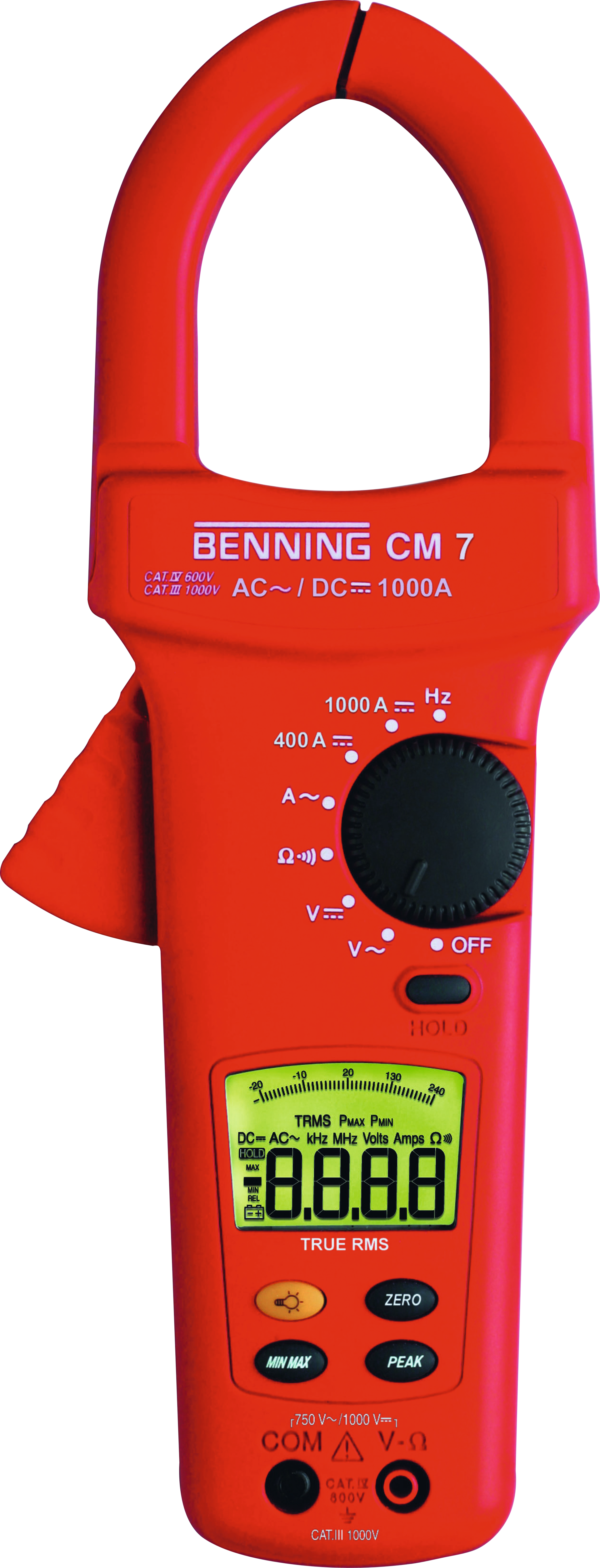 Stromzange Digital-Stromzangen-Multimeter BENNING CM 7 TRMS für Gleich- und Wechselstrom Stromzange Digital-Stromzangen-Multimeter BENNING CM 7 TRMS für Gleich- und Wechselstrom