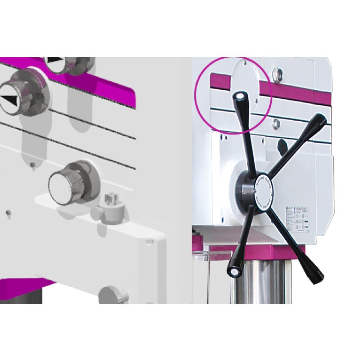 Getriebebohrmaschine Optimum OPTIdrill DH 35V