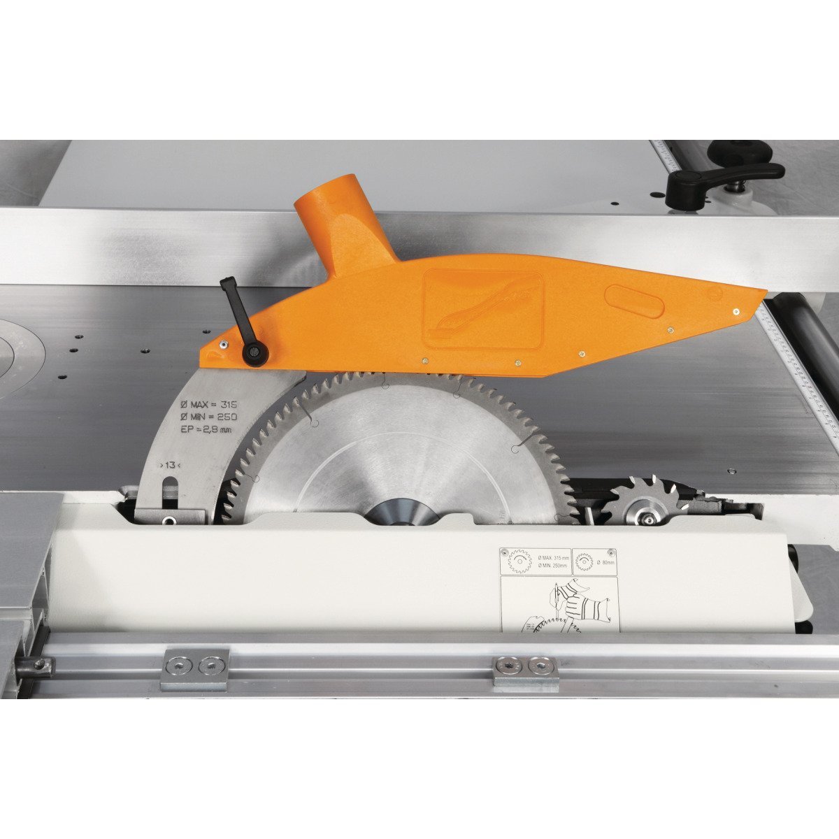 Formatkreissäge Holzkraft minimax sc 3c 26 mit Vorritzeinrichtung