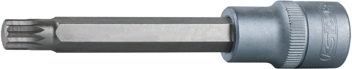 KS-Tools Bitstecknuss 1/2" Vielzahn lang L 110 mm M6