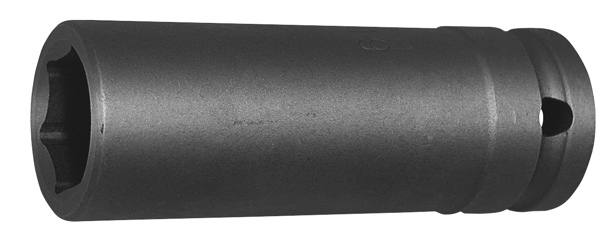 Stecknuss Kraft 1/2" Sechskant lang L80mm SW17mm