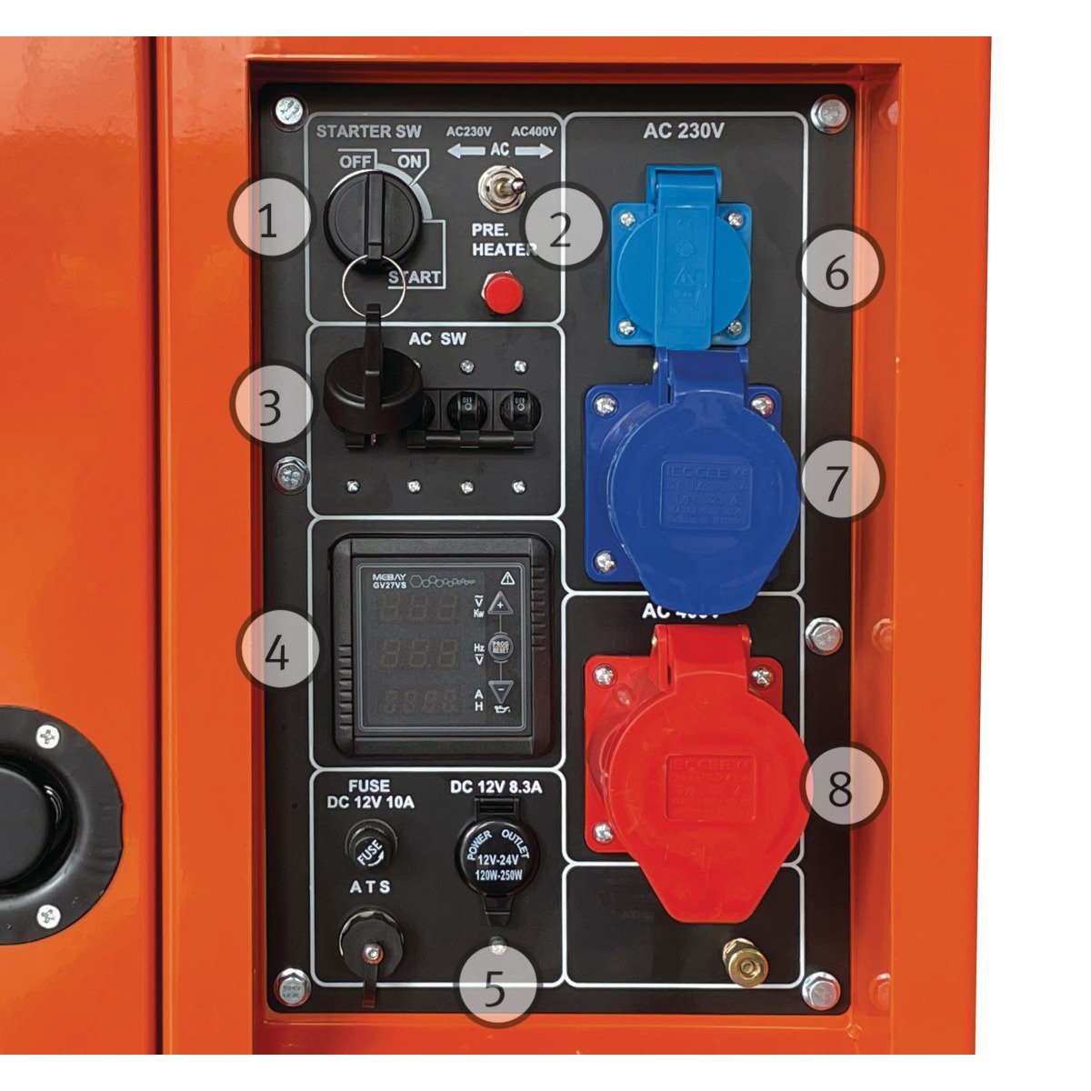 Synchron-Stromerzeuger Unicraft PG-D 150 TEA-S HC