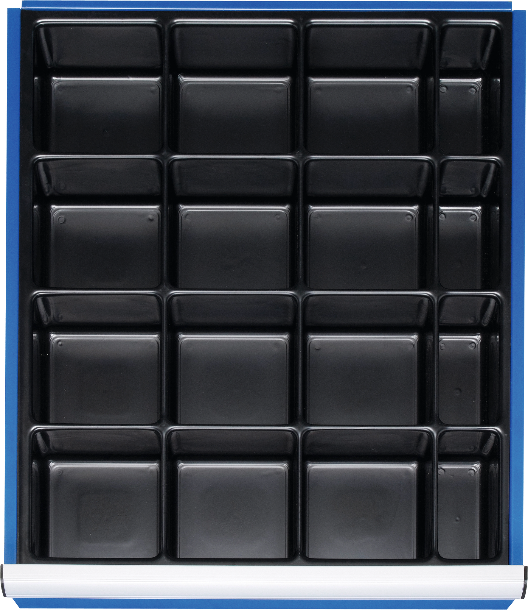 Tiefzieheinsatz mit 16 Mulden bis 360mm H120mm