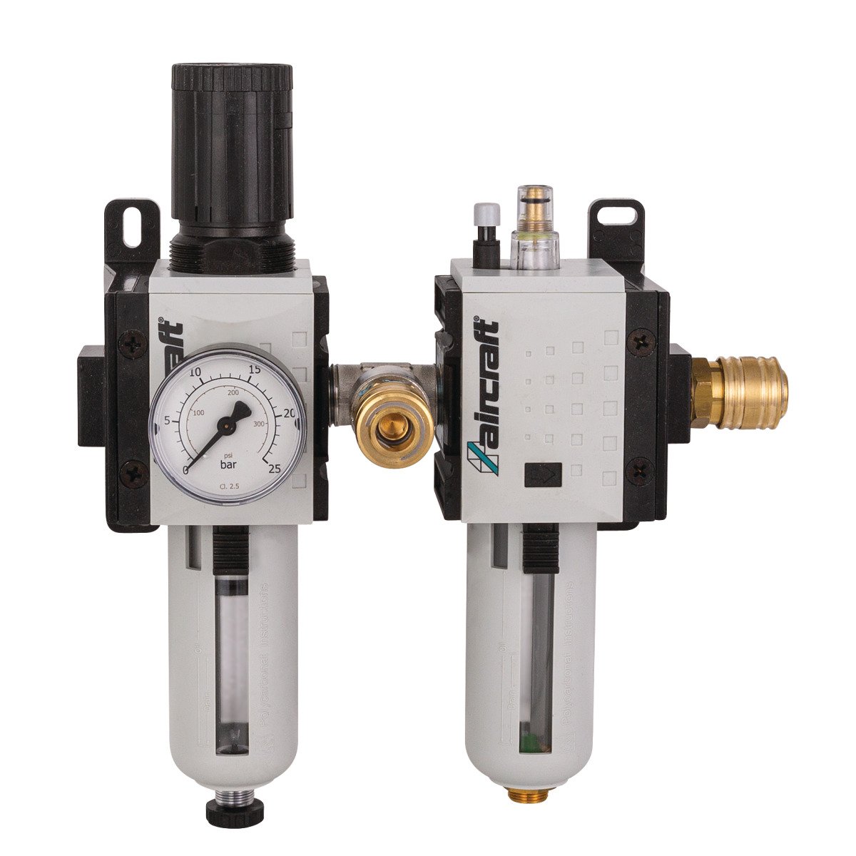 Kombi-Wartungseinheit Aircraft 1/2" 16 bar