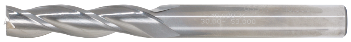 Schaftfräser lang VHM Z3 Typ N WN/DIN6535-HA D4mm