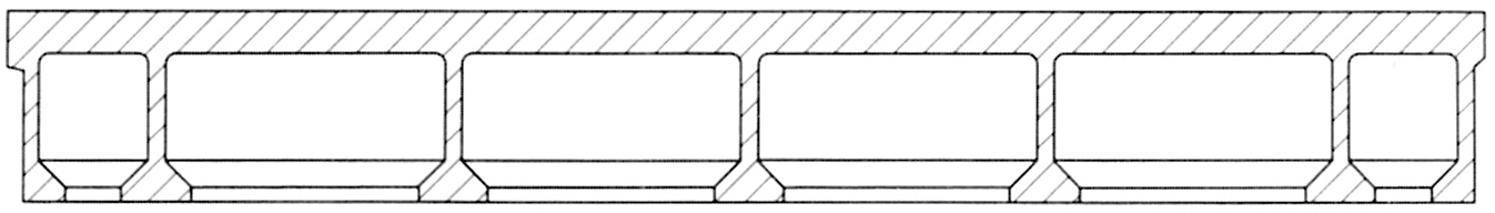 Richtplatte massiv aus Spezialguss 200x200x40mm
