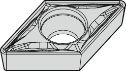 Wendeschneidplatte ZrCN DCMT 070204 FP WM25CT