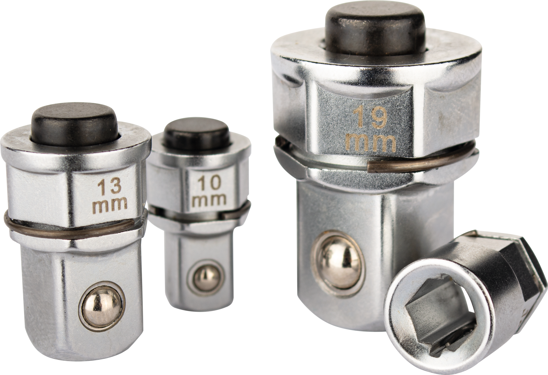 Adapter Ringmaulschlüssel mit Ratsche Satz 4-tlg. Adapter Ringmaulschlüssel mit Ratsche Satz 4-tlg.