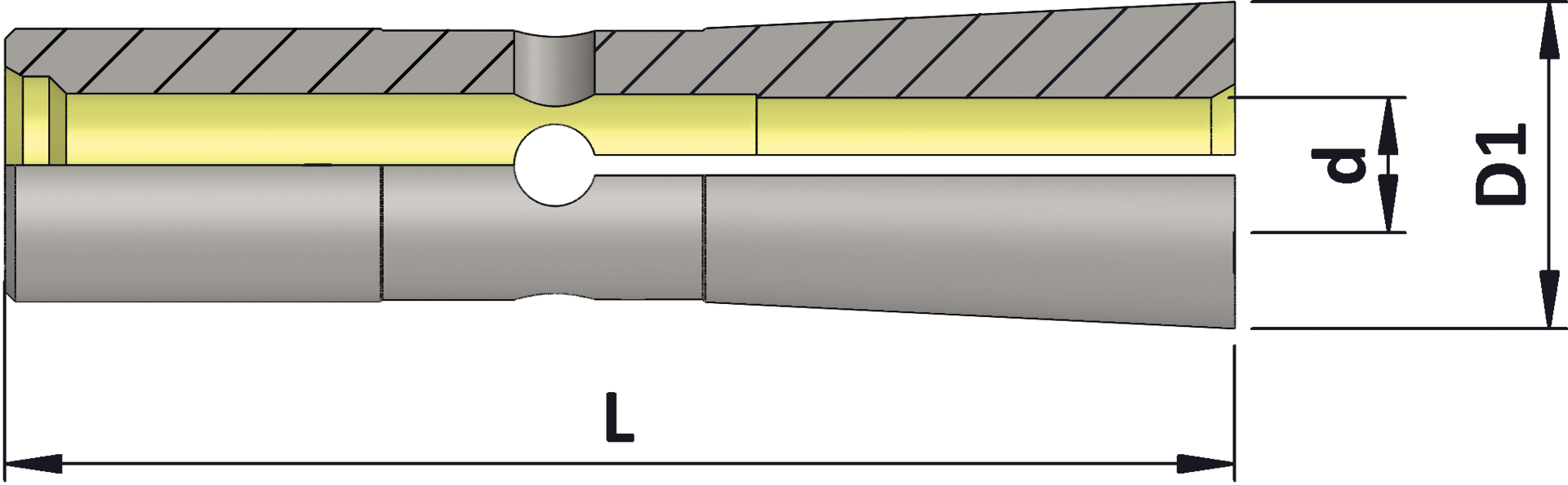 Spannzange DMC D2mm