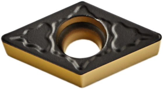 Wendeschneidplatte TiN/Al2O3 DCMT 070204 TU DUB25 Wendeschneidplatte TiN/Al2O3 DCMT 070204 TU DUB25