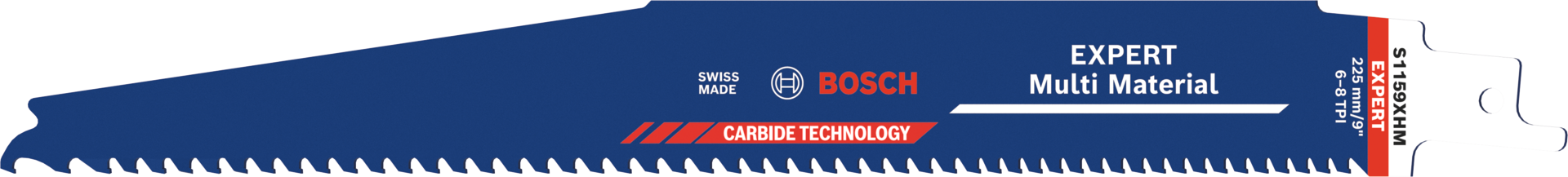 Säbelsägeblatt Holz/Metall "HM-bestückt für harte Abbrucharbeiten" S 1159 XHM Expert 225mm