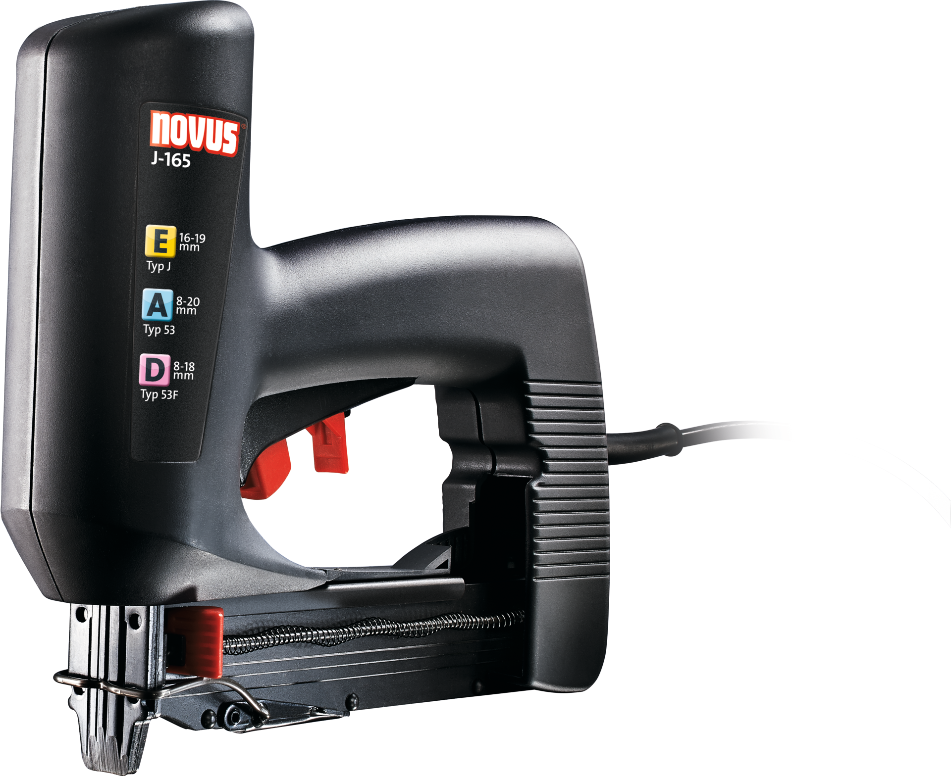 Tacker elektrisch J-165 extra power für Typ A, D und E Tacker elektrisch J-165 extra power für Typ A, D und E