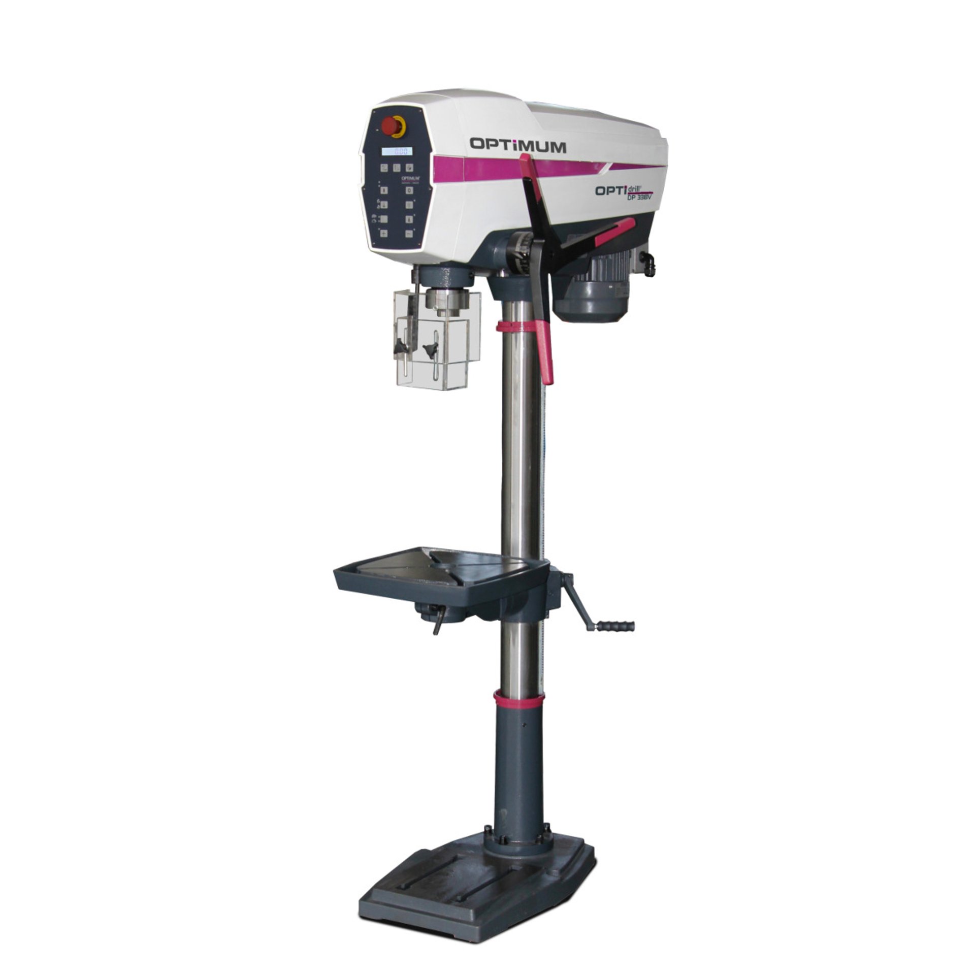 Säulenbohrmaschine Optimum OPTIdrill DP 33BV Aktions-Set