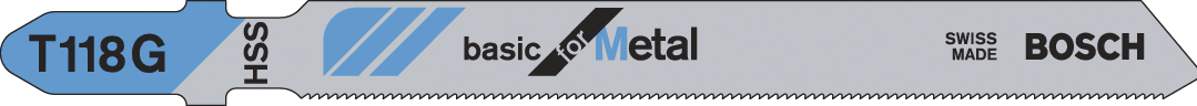 Stichsägeblatt Pack Metall "Basic" fein T 118 G Arbeitslänge 67mm Stichsägeblatt Pack Metall "Basic" fein T 118 G Arbeitslänge 67mm