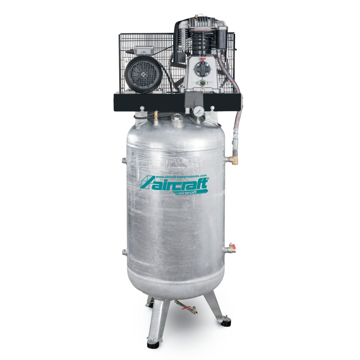 Stationärer Kolbenkompressor (15 bar) Aircraft AIRPROFI 753/270/15 V