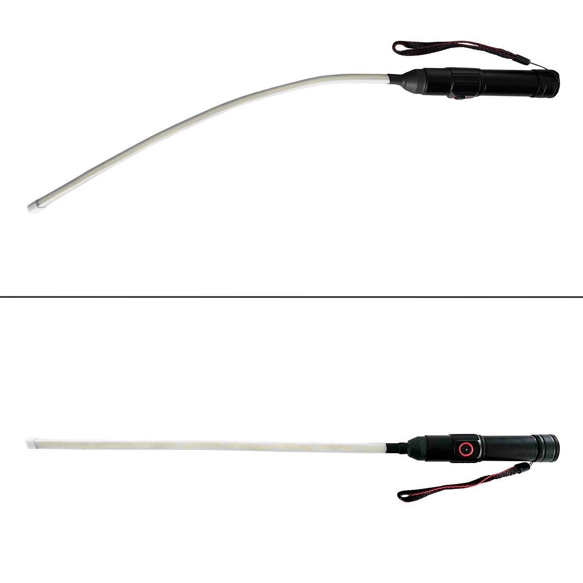 Akku-Stablampe LED elastisch IP44 mit Magnet