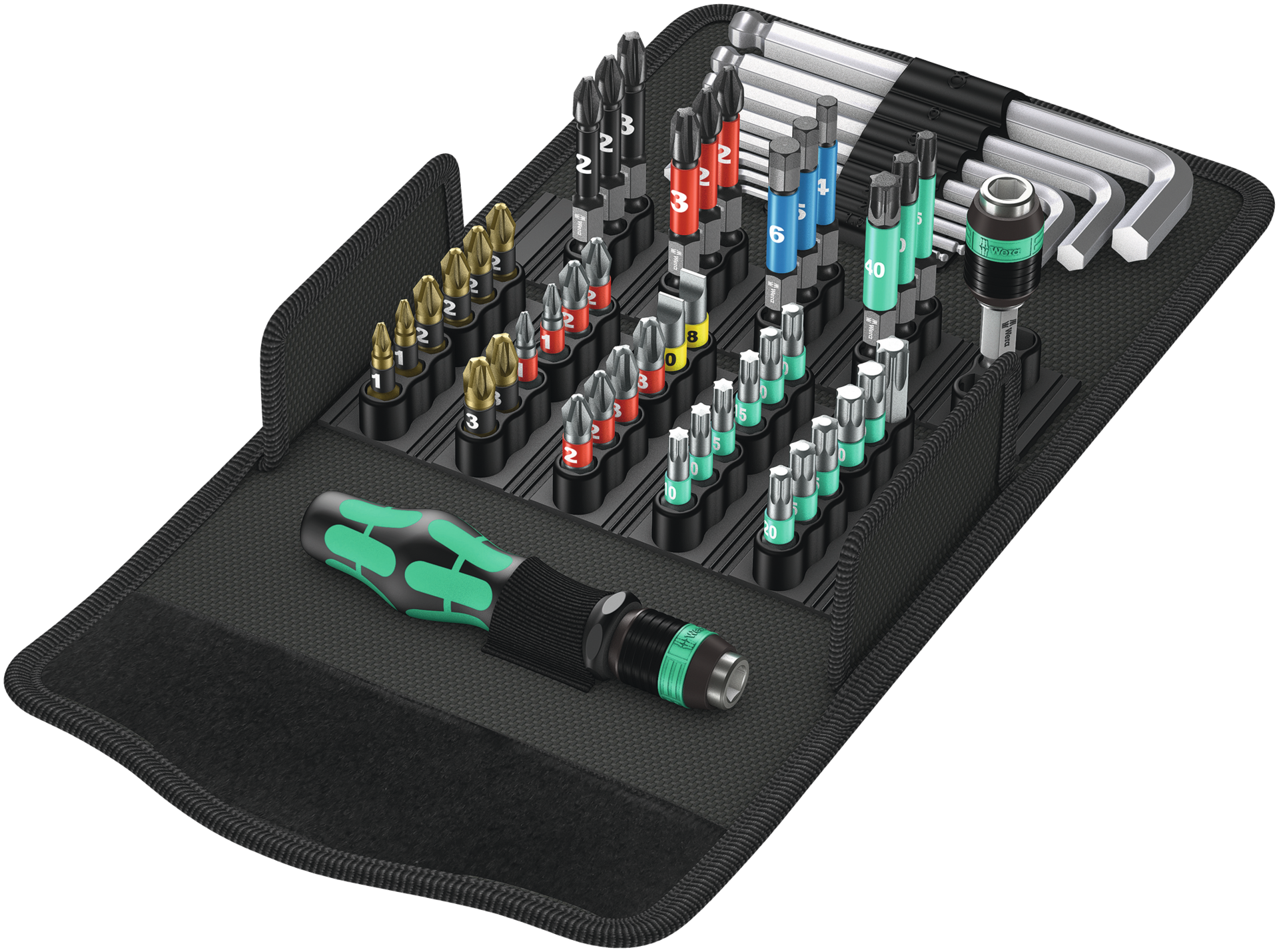 Wera Bit Sortiment 1/4" 52-tlg.