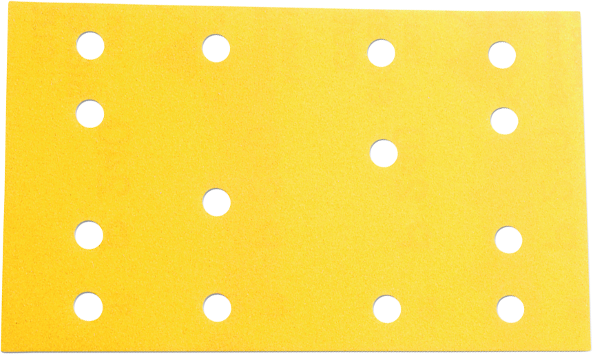 Klettschleifblatt Schwingschleifer 1960 Siarexx Cut 10-Loch 115x228mm K40