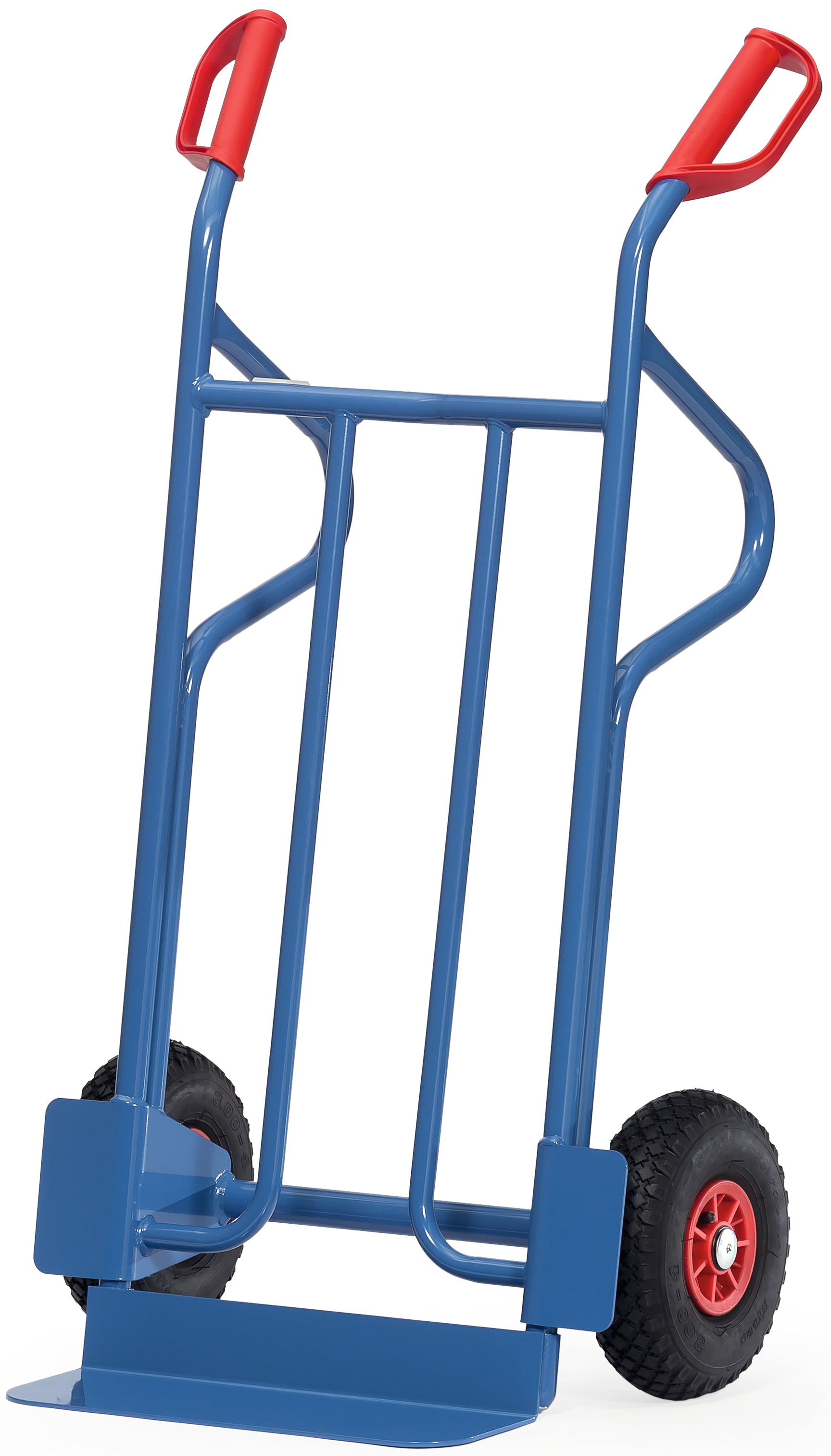 Stahlrohrkarre 350 kg mit kleiner Schaufel 450x150mm Vollgummi