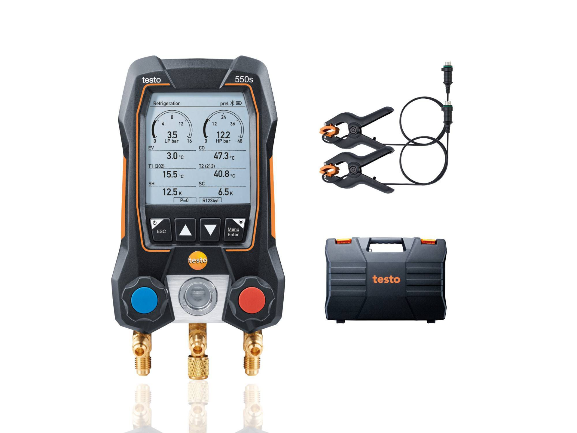 testo 550s Basis Set - Smarte digitale Monteurhilfe
