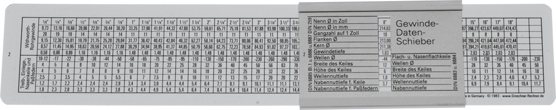 Passungsschieber DIN L250mm B80mm Aluminium eloxiert Passungsschieber DIN L250mm B80mm Aluminium eloxiert