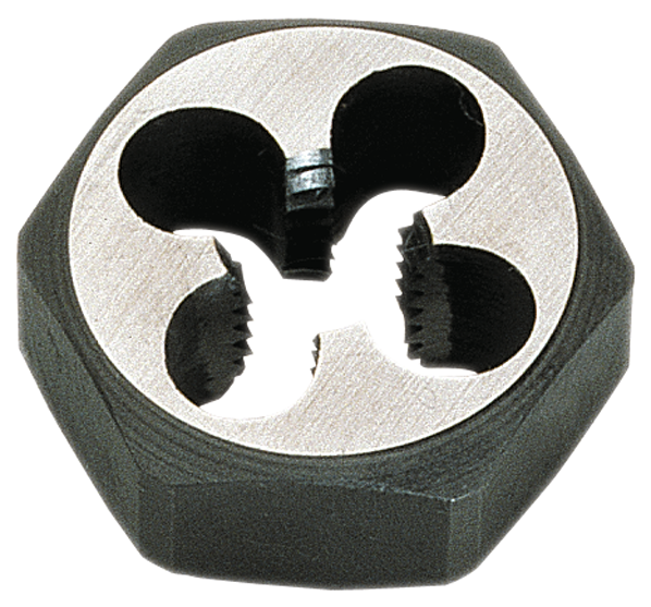 Schneidmutter Sechskant G (BSP) HSS SW41mm H14mm DIN382/DIN228 Whitworth-G. G1/2x14