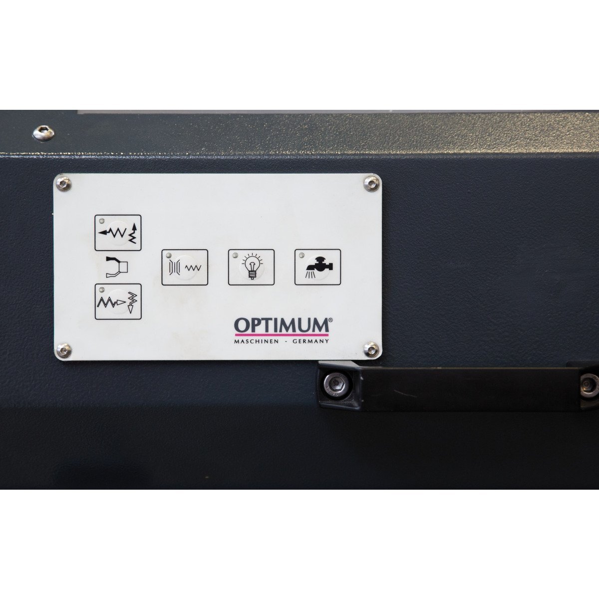 Leit- und Zugspindeldrehmaschine Optimum OPTIturn TX 5216 - DPA 32-3