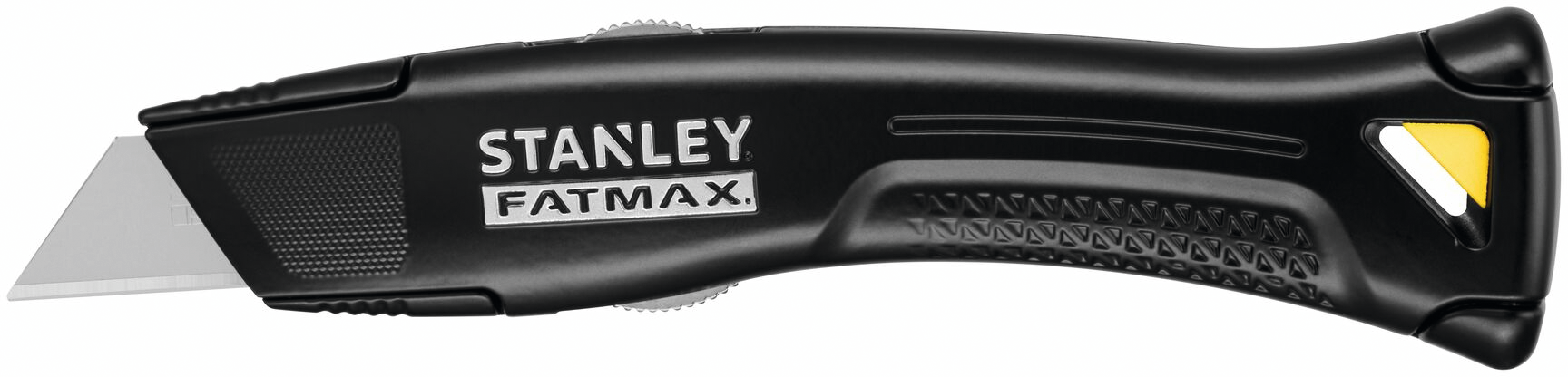 Cuttermesser Trapezklinge FATMAX® mit fester Klinge mit 2 Trapez- und einer Hakenklinge L165mm Cuttermesser Trapezklinge FATMAX® mit fester Klinge mit 2 Trapez- und einer Hakenklinge L165mm