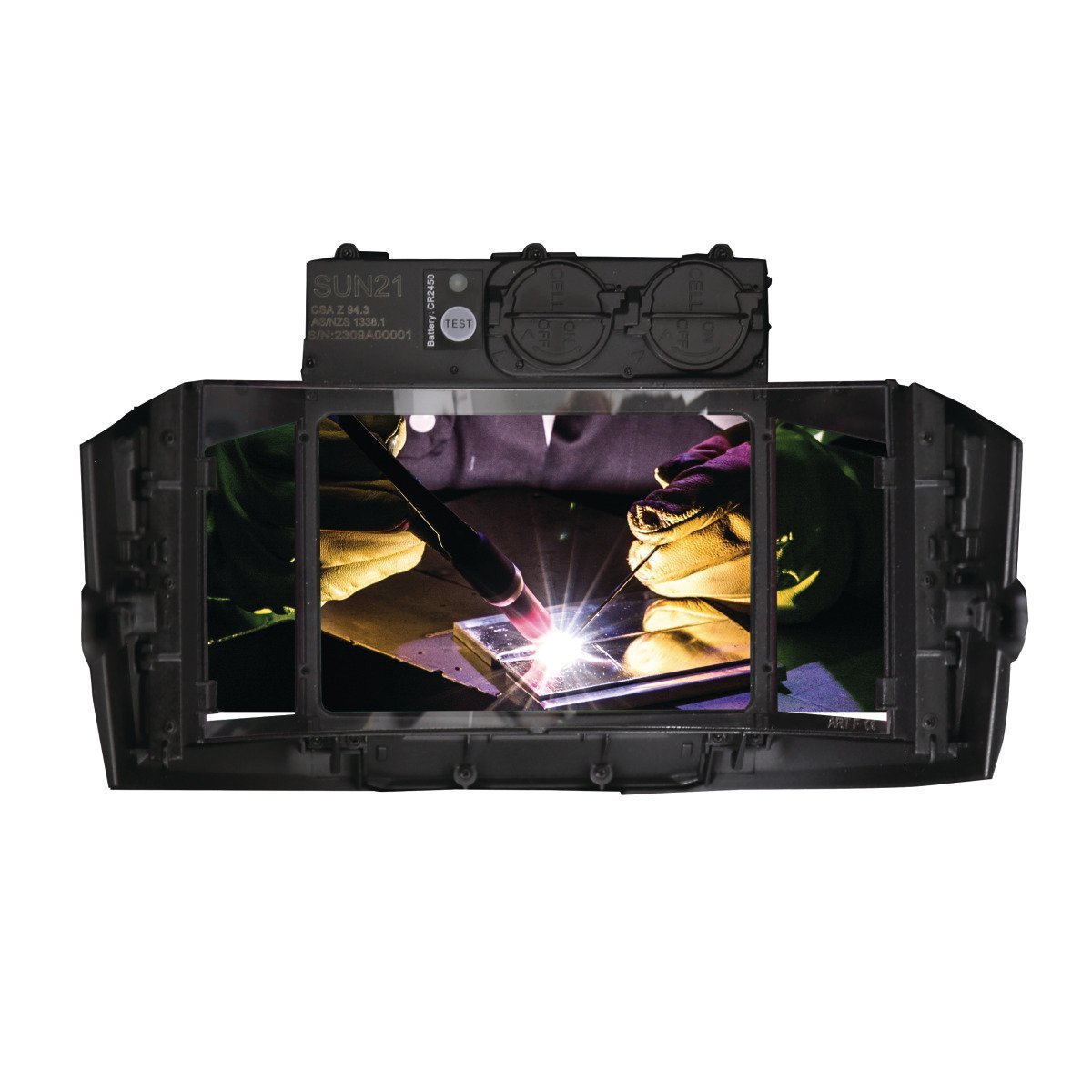 Automatik-Schweißschutzhelm Schweisskraft VarioProtect PANORAMA-W-2 TC AIR TH3