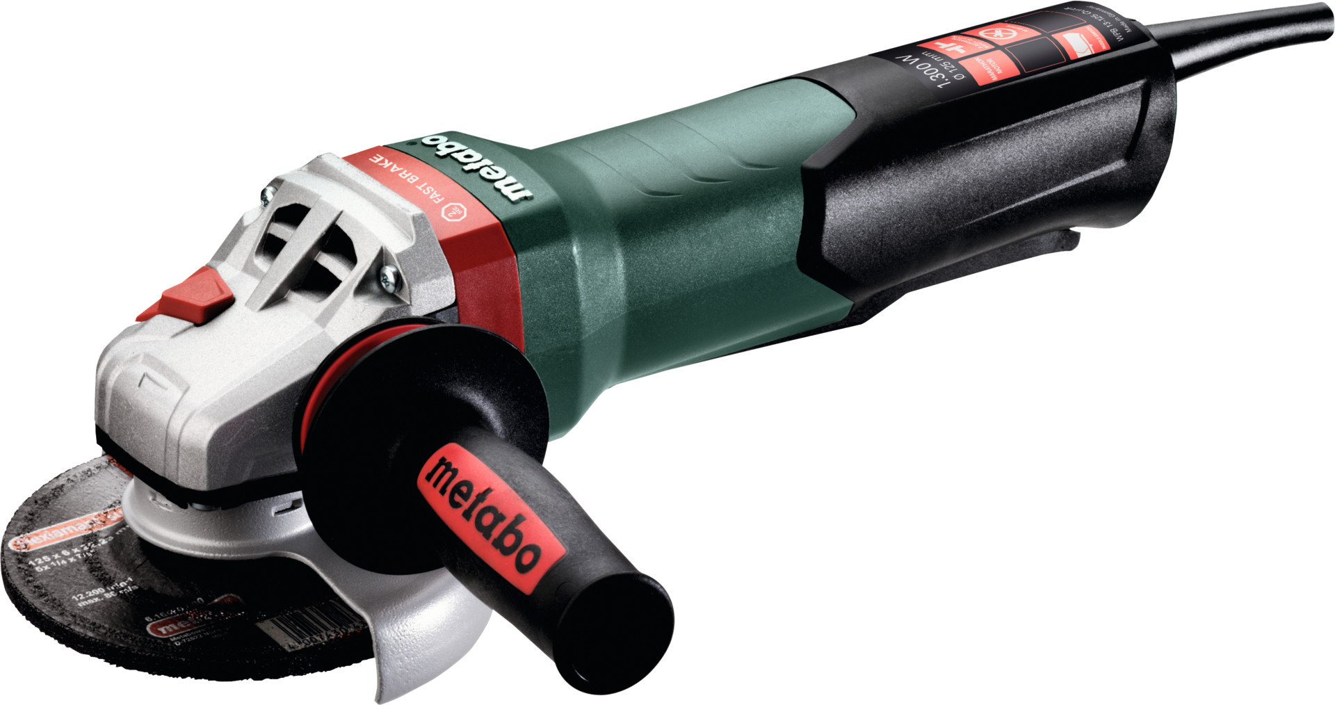 Winkelschleifer 125mm Metabo® 1300W WPB 13-125 Quick Winkelschleifer 125mm Metabo® 1300W WPB 13-125 Quick