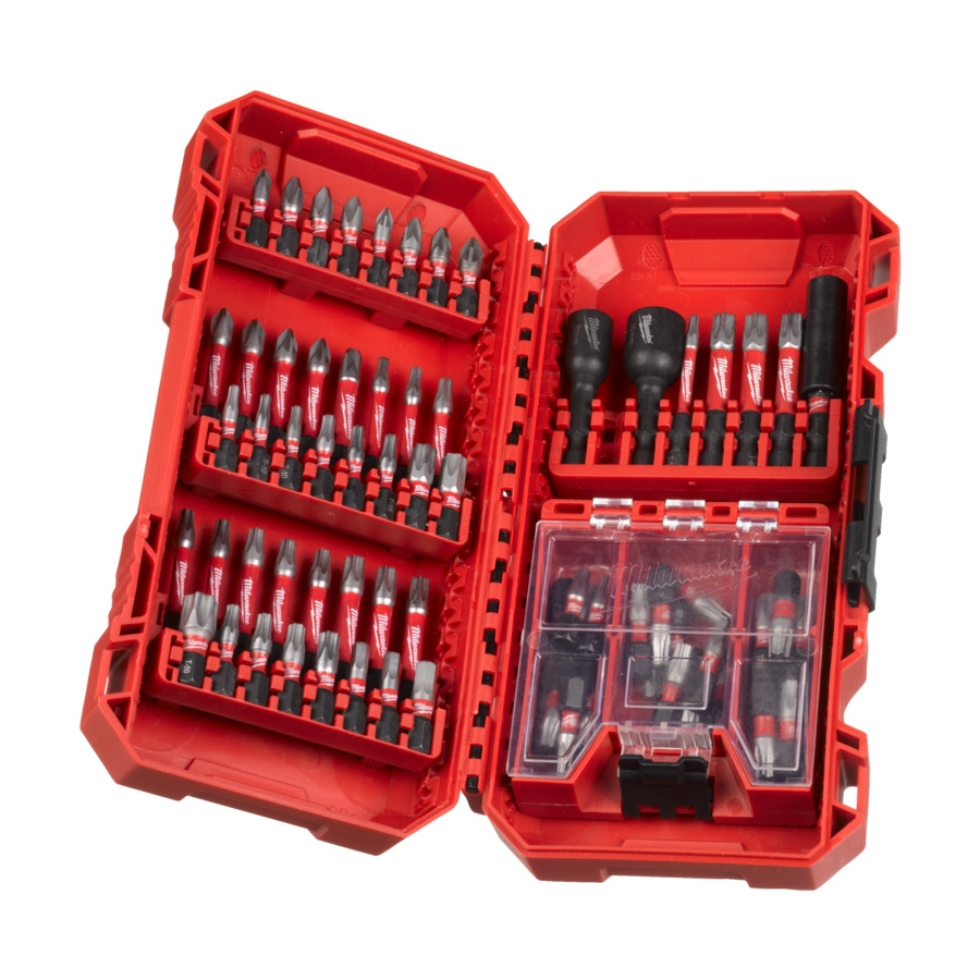 SHOCKWAVE Set Bohren & Schrauben 75-teilig