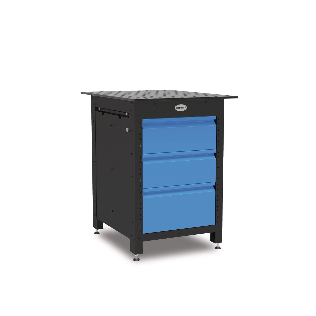 Werkbank Schweisskraft Siegmund Workstation 0806 geschlossen inkl. 3 Schubladen