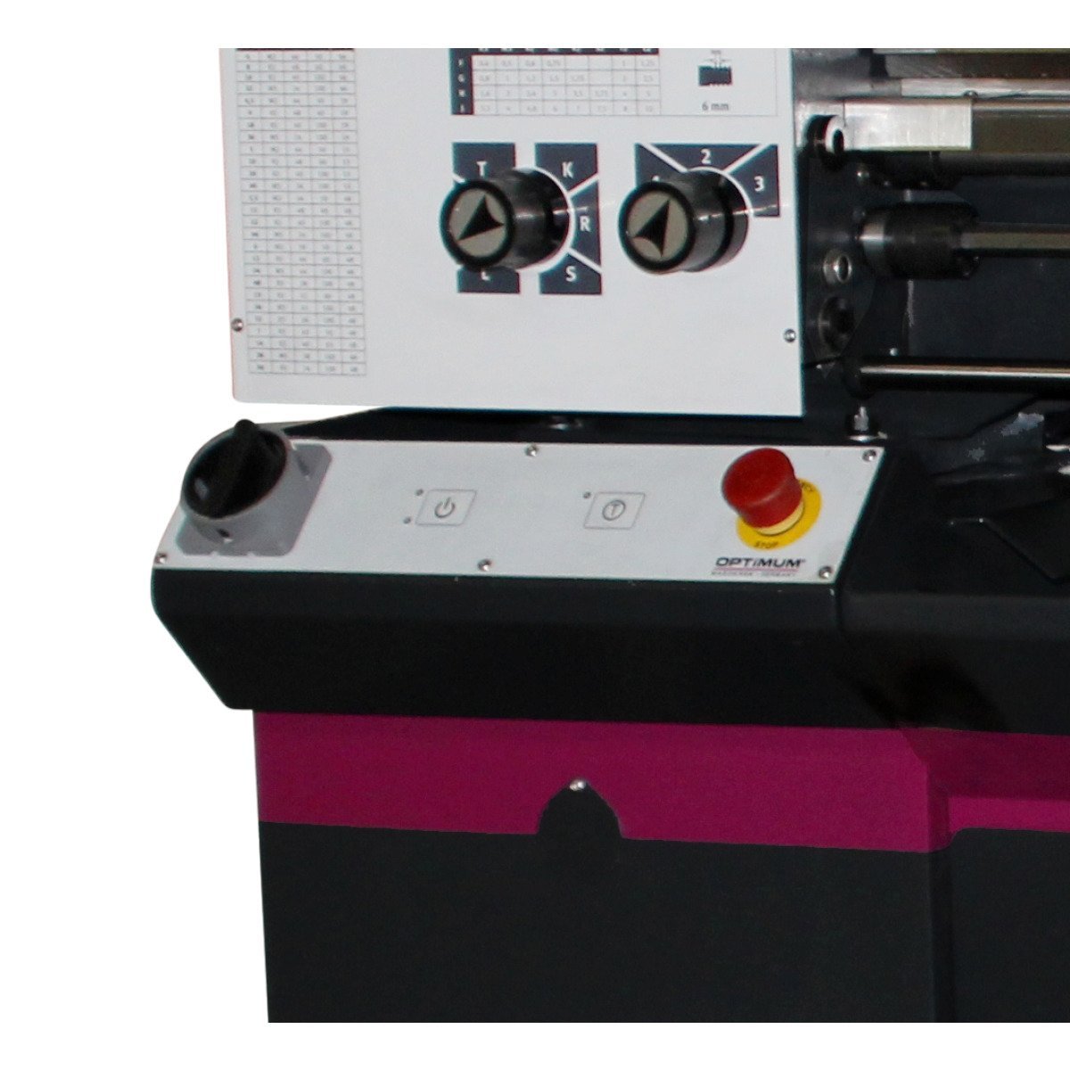 Leit- und Zugspindeldrehmaschine Optimum OPTIturn TM 3310V
