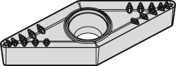 Wendeschneidplatte ZrCN VBMT 160408 MP WM25CT