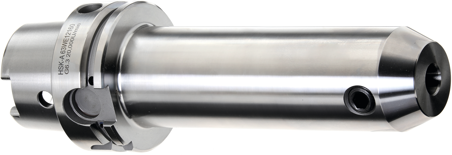 Aufnahme Zylinderschaft HSK100-A Weldon DIN69893 D20mm L160mm