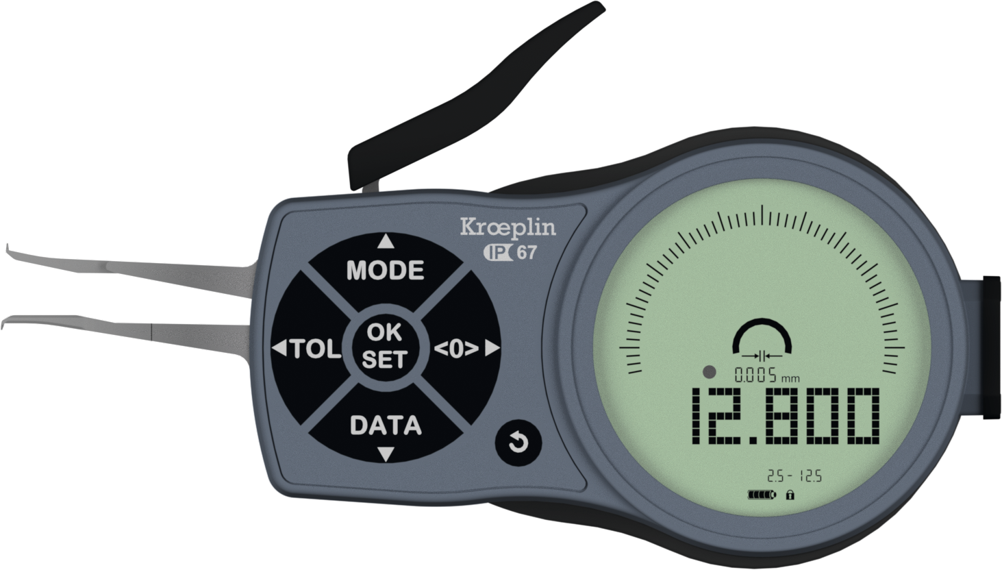 Schnelltaster Digital für Innenmessung mit Zertifikat Abl. 0,005mm MB2,5-12,5mm Schnelltaster Digital für Innenmessung mit Zertifikat Abl. 0,005mm MB2,5-12,5mm