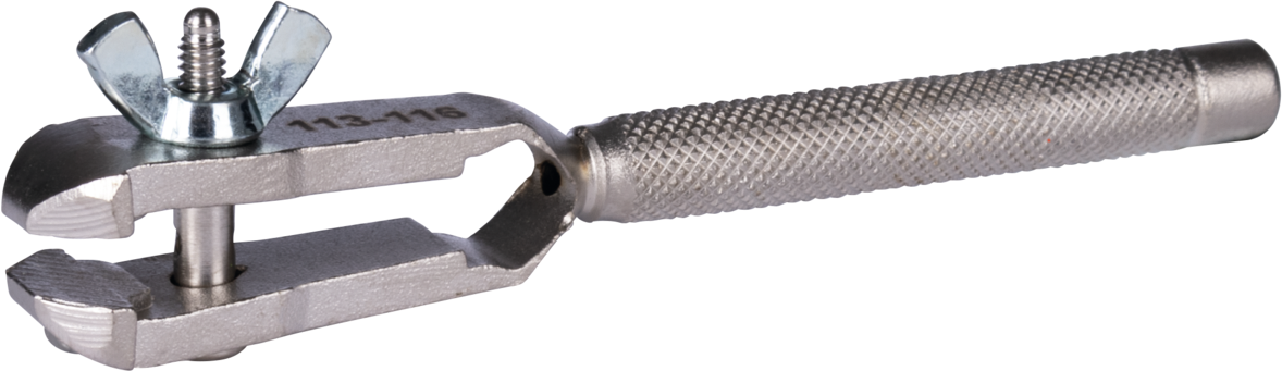 Kukko Stielfeilkloben L 130 mm breite Backen B 20 mm
