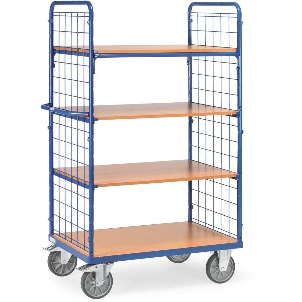 Etagenwagen mit Drahtgitter