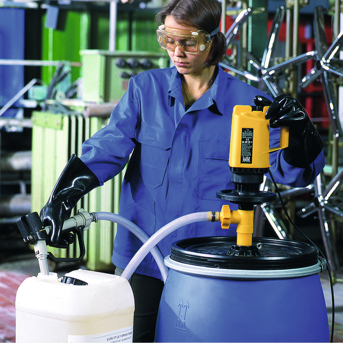 Elektropumpe Sortiment "Laugen" mit Zapfpistole 85l/min Elektropumpe Sortiment "Laugen" mit Zapfpistole 85l/min